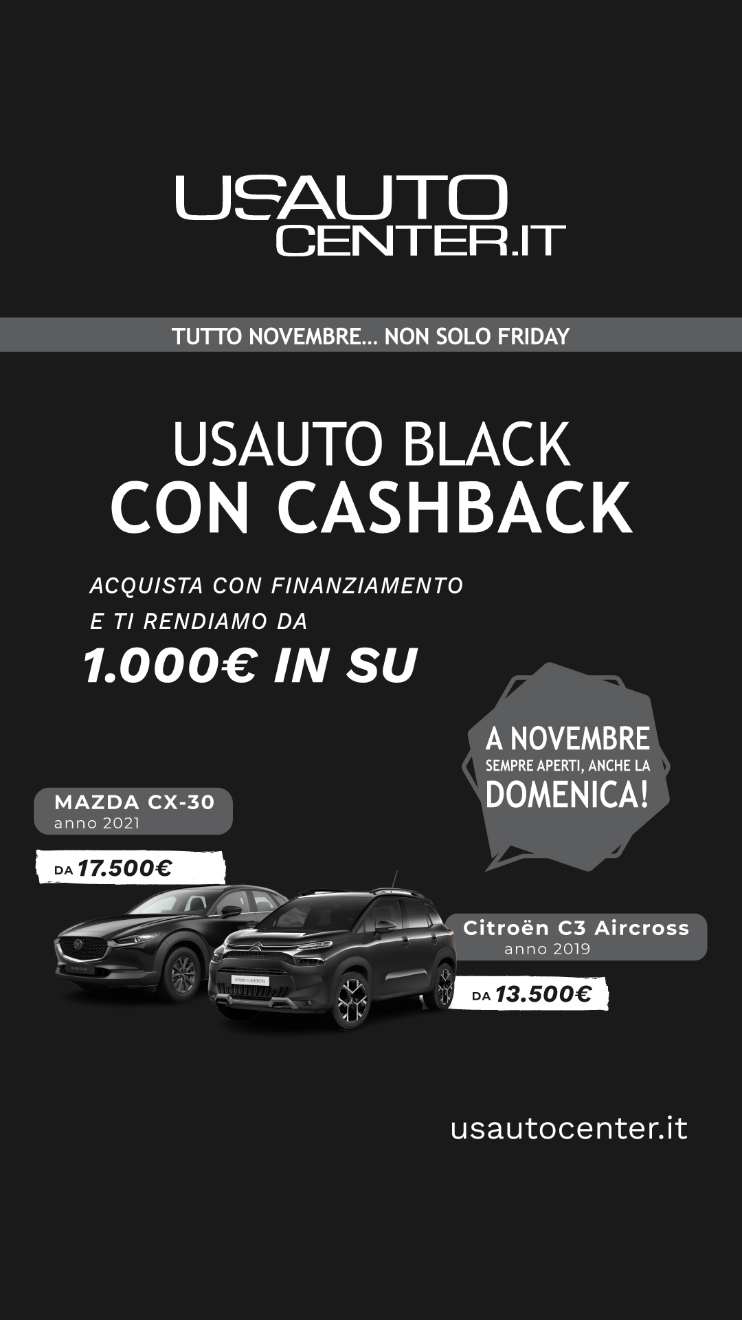 USAUTO_BlackFriday_Mazda CX30+citroen_1080x1920