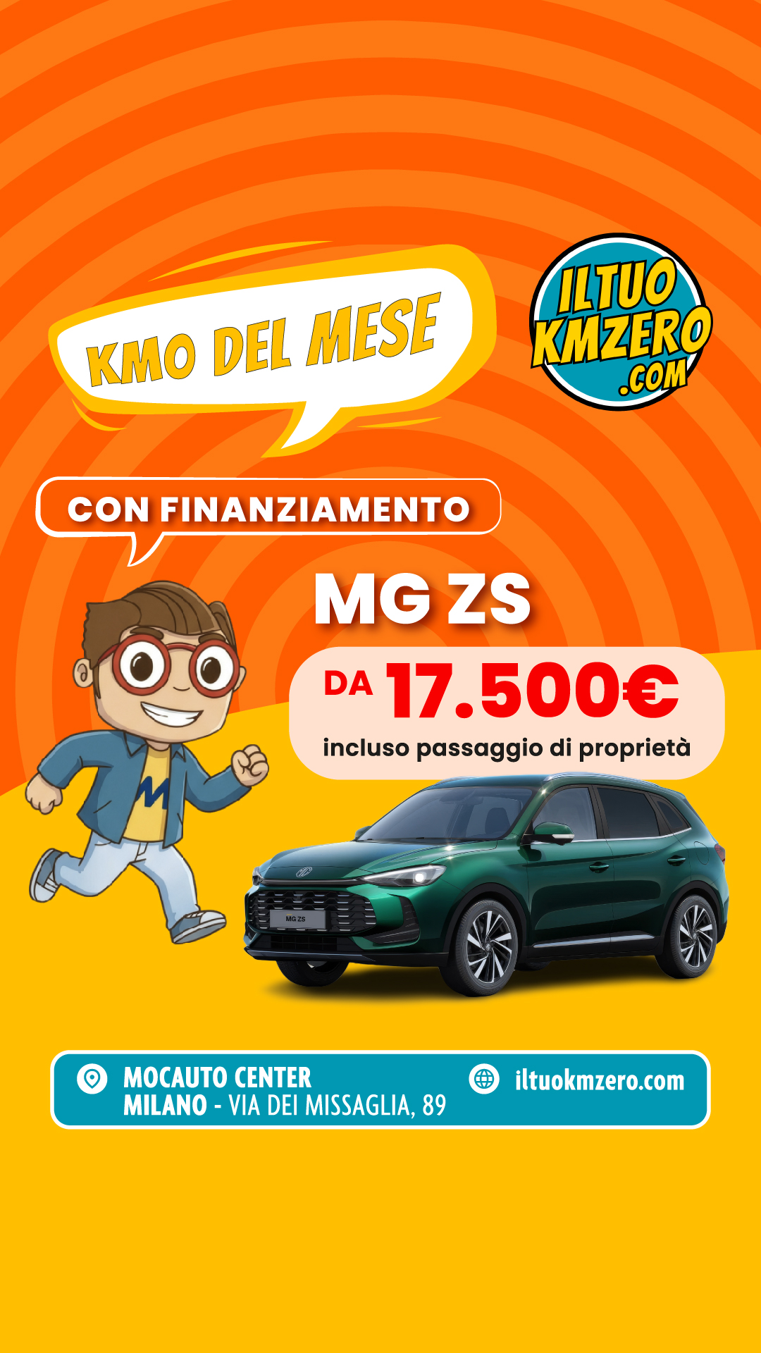 Promo MGZS KMZERO