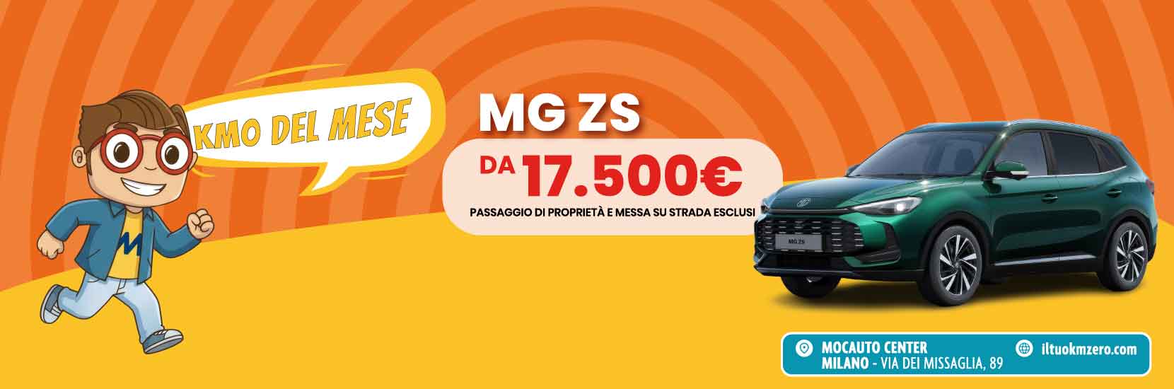 Promo MG ZS KM0