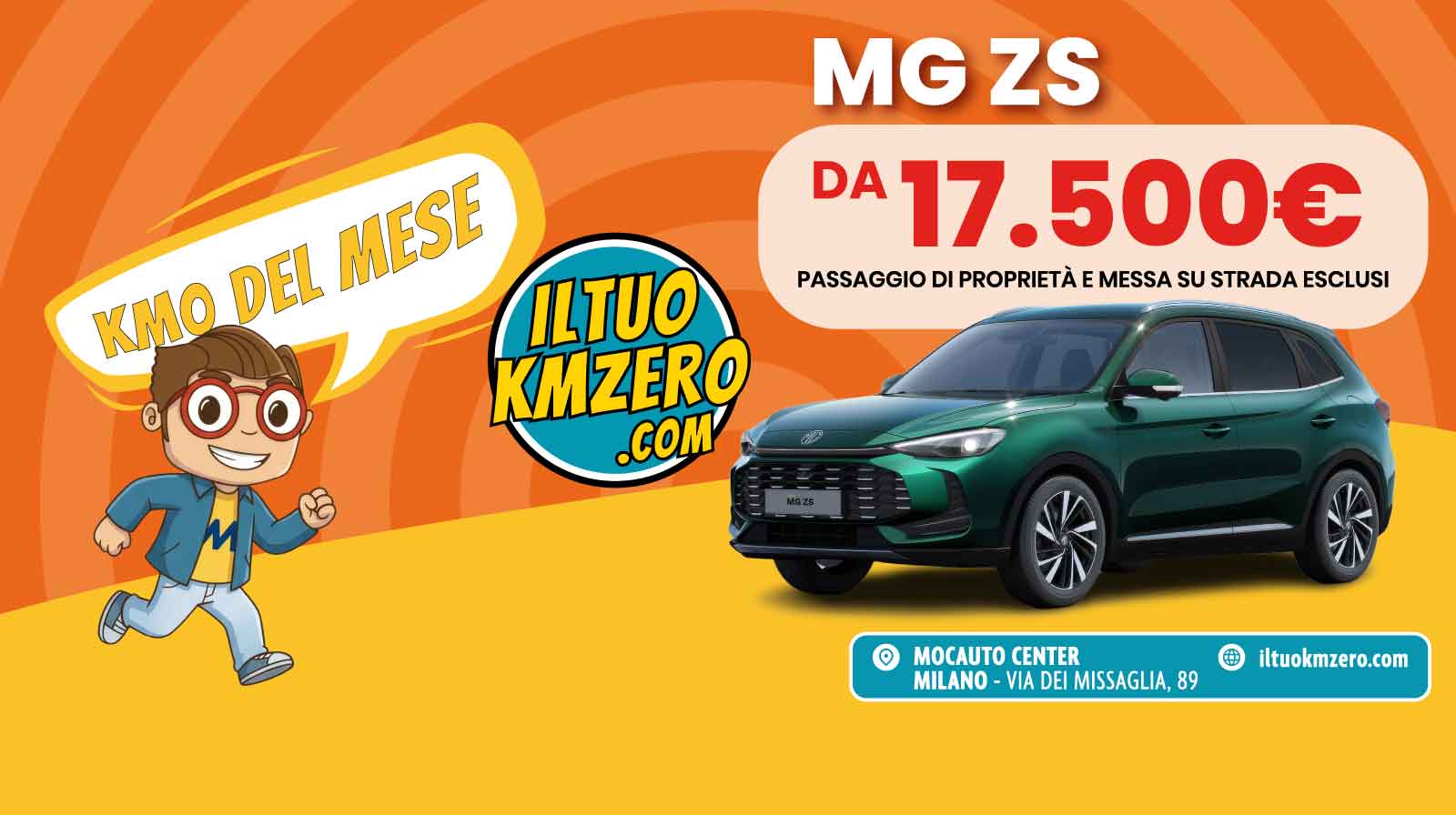 Promo MG ZS KM0